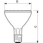 MC CDM-R Elite 70W/930 E27 PAR30L 30D