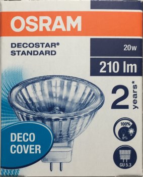 DECOSTAR 51S 20 W 12 V 36° GU5.3 OSRAM