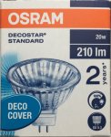 DECOSTAR 51S 20 W 12 V 36° GU5.3 OSRAM