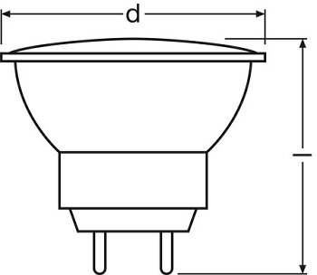 DECOSTAR 35 10 W 12 V 36° GU4 OSRAM