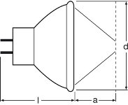 64629 100 W 12 V OSRAM