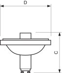 MASTERC CDM-R111 70W/942 GX8.5 24D 1CT/6