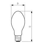 MASTER CityWh CDO-ET Plus 150W/828 E40 - Philips