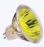 Coloured Low Voltage Halogen Lamps with Reflector
