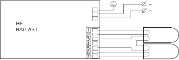 HF-P 2 22-42 PL-T/C/L/TL5C EII 220-240V - Philips
