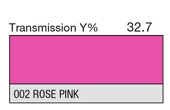 002 Rose Pink LEE FILTERS