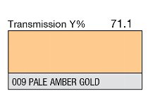 009 Pale Amber Gold 1-inch