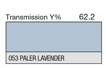 053 PALER LAVENDER 1-INCH CORE LEE FILTERS
