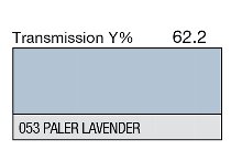 053 PALER LAVENDER 1-INCH CORE LEE FILTERS