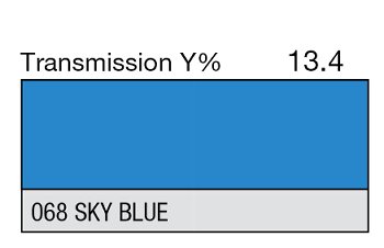 068 SKY BLUE 1-INCH CORE LEE FILTERS