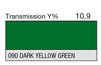 090 DARK YELLOW GREEN LEE FILTERS