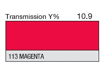 113 MAGENTA 1-INCH CORE LEE FILTERS