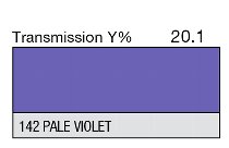 142 PALE VIOLET 1-INCH CORE LEE FILTERS