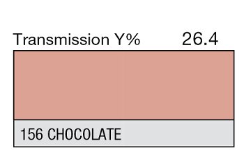 156 CHOCOLATE 1-INCH CORE LEE FILTERS