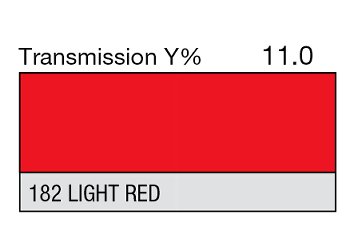 182 LIGHT RED 1-INCH CORE