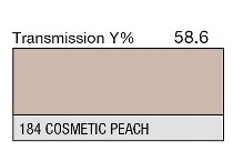 184 Cosmetic Peach 1-inch LEE FILTERS