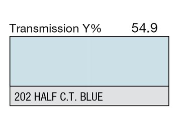 202 Half C.T. Blue LEE FILTERS