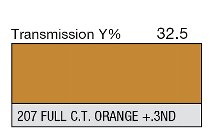 207 Full C.T. orange + .3ND 1-inch