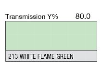 213 White Flame green LEE FILTERS