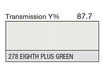 278 Eighth Plus green LEE FILTERS