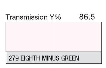 279 Eighth Minus green 1-inch LEE FILTERS