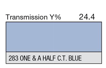 283 One and a Half C.T. Blue LEE FILTERS