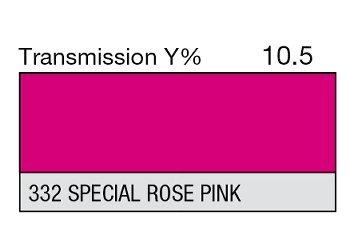 332 SPECIAL ROSE PINK LEE FILTERS