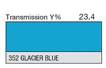 352 GLACIER BLUE LEE FILTERS