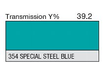 354 SPECIAL STEEL BLUE 1-INCH CORE LEE FILTERS