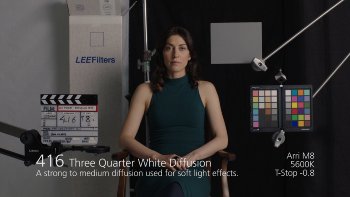 416 Three Quarter White Diffusion LEE FILTERS