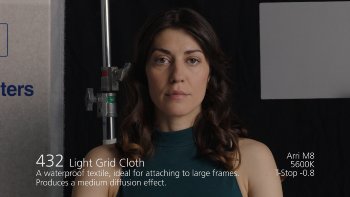 432 Light Grid Cloth