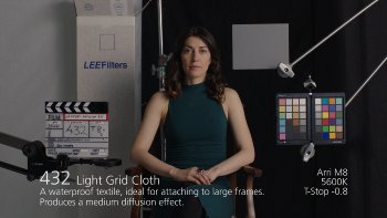 432 Light Grid Cloth