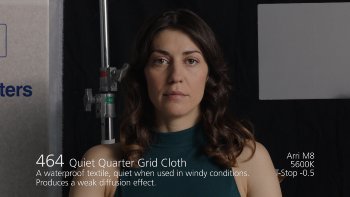 464 Quiet Quarter Grid Cloth LEE FILTERS