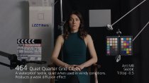 464 Quiet Quarter Grid Cloth LEE FILTERS