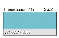 724 OCEAN BLUE 1-INCH CORE LEE FILTERS