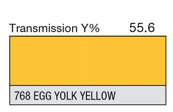 768 EGG YOLK YELLOW 1-INCH CORE LEE FILTERS