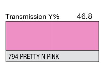794 PRETTY 'N PINK 1-INCH CORE LEE FILTERS