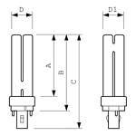 MASTER PL-C 18W/865/2P 1CT/5X10CC