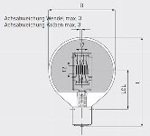 230V 500W P28s G95/137SV DR.FISCHER
