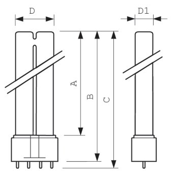 TUV PL-L 35W/4P HO 1CT/25