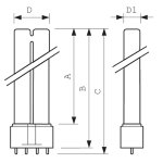 TUV PL-L 35W/4P HO 1CT/25