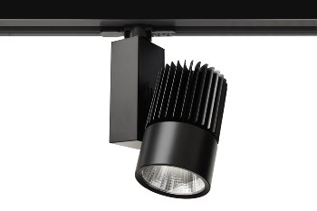 LED Track Light Tube 33W 830 230V Schwarz 60°