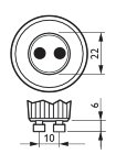CorePro LEDspot 3-35W GU10 827 36D DIM - Philips