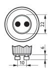 CorePro LEDspot 3-35W GU10 840 36D DIM - Philips