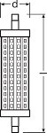 P LINE 118.0 mm 100 12.5 W/2700 R7s