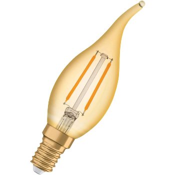 Vintage 1906 CLAS BA 12 1.5 W/2400 K E14 Osram