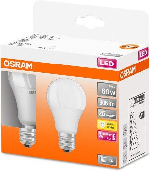 A60 9W 230V E27 2700K FR DIM LED