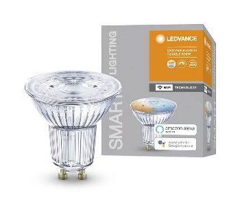 SMART+ WiFi Spot Tunable White 50 45° 4.9 W/2700-6500 K GU10 LEDVANCE