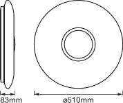 SMART + WIFI ORBIS Kite 510 WT Ledvance
