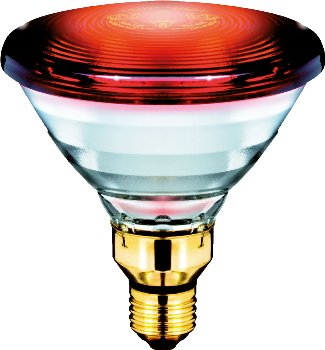 PAR38 IR 150W E27 230V Red UNP/20